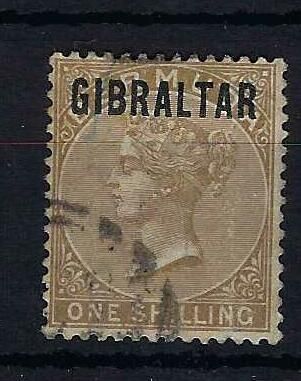 Image of Gibraltar SG 7 FU British Commonwealth Stamp